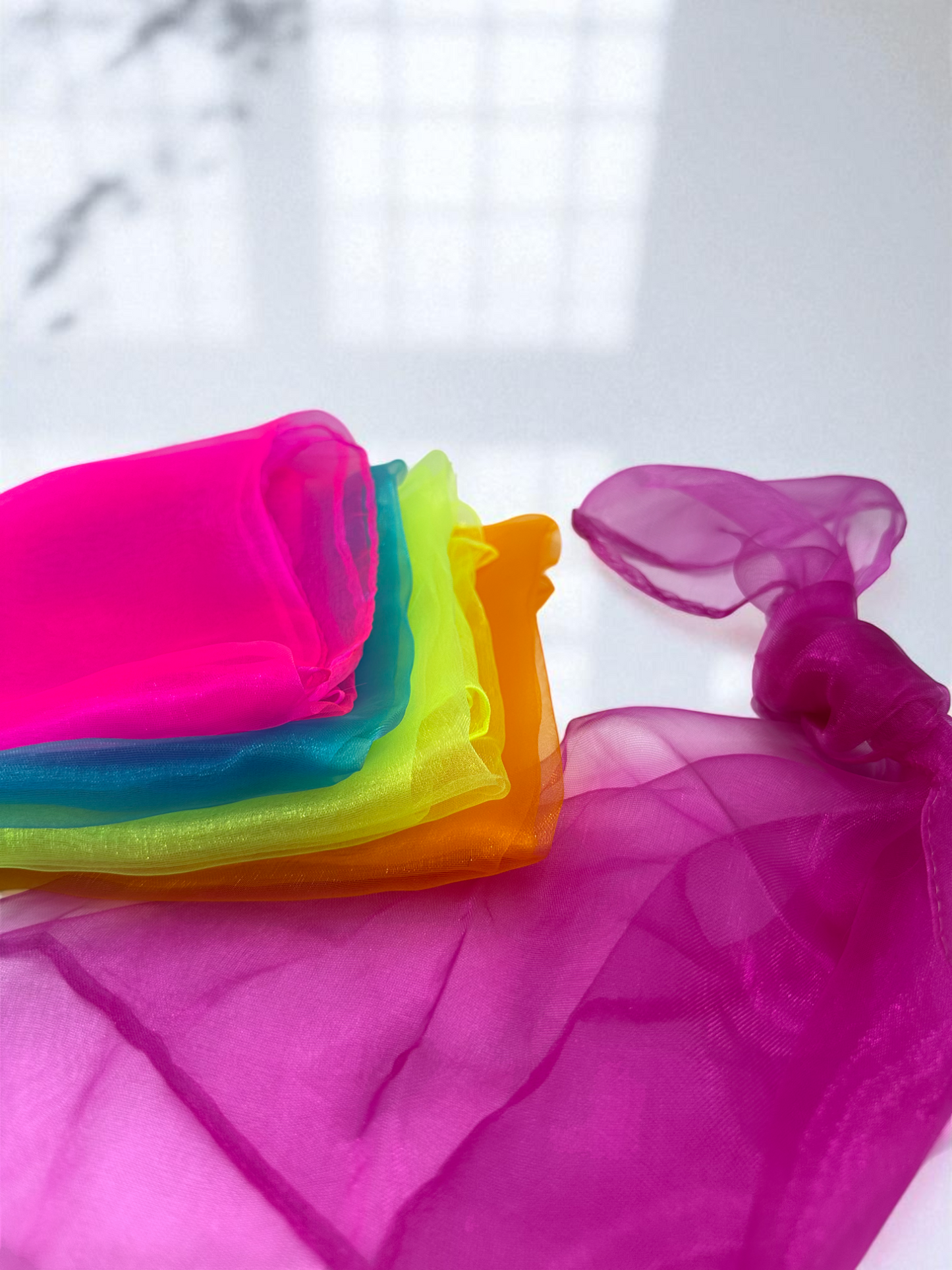 Vibrant Sensory Scarf