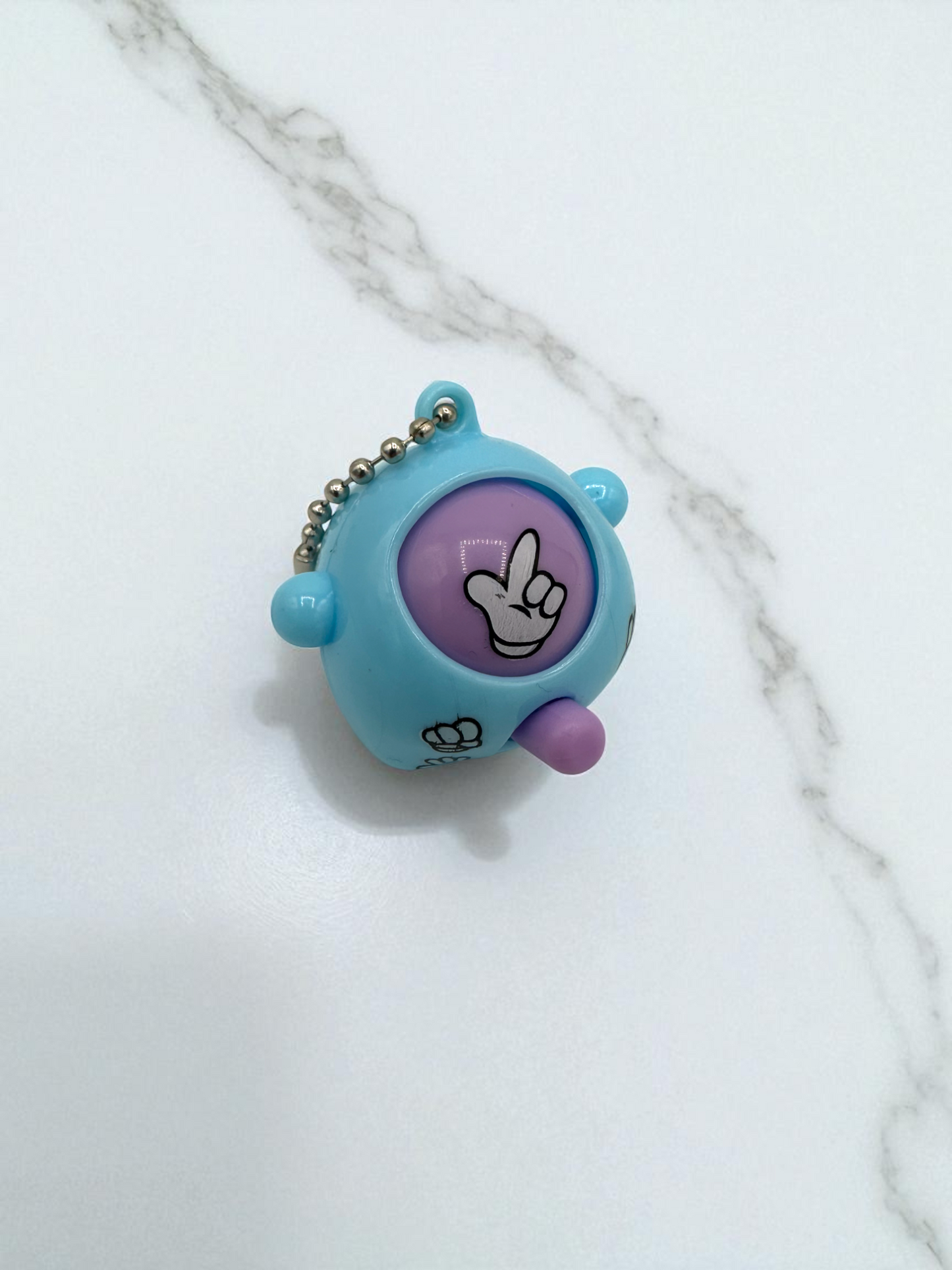 Rock-Paper-Scissors Game Sensory Toy with Keychain