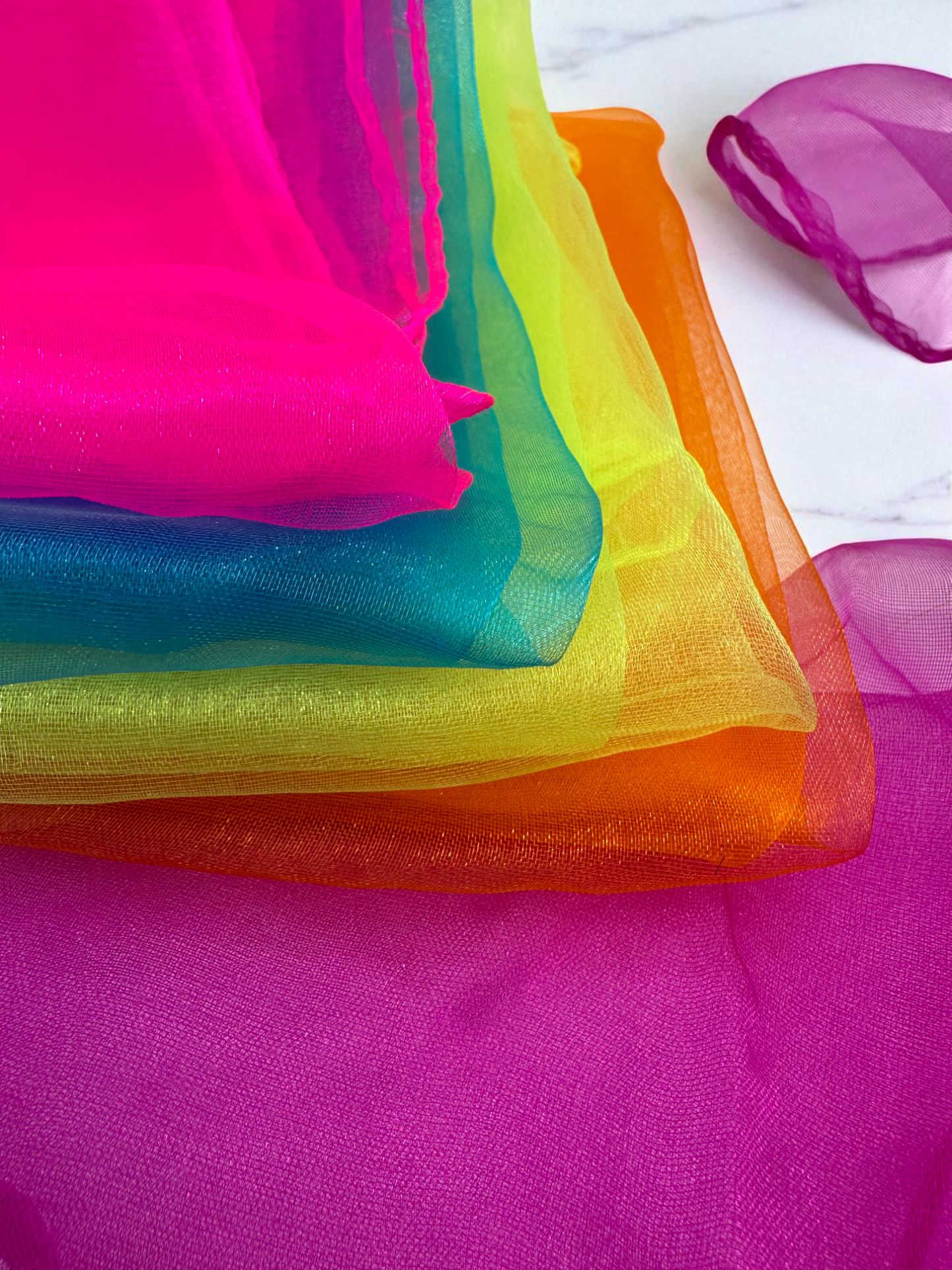 Vibrant Sensory Scarf