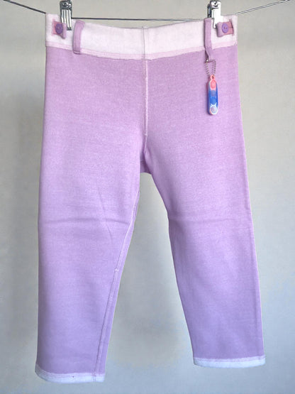 Kids' Sensory Joggers w/ Fidget Loop | Tagless, Adj. Waist, Fleece Lined for Autism | Lilac