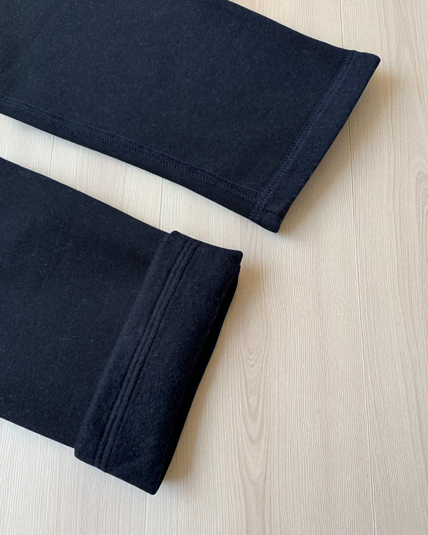 Black | Relaxed Fit Fleece-Lined Leggings with Fidget Popper Keyring & Adjustable Waistband