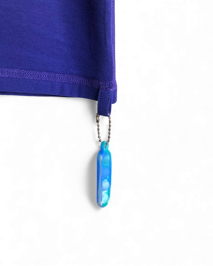 Kids' Adaptive Short Sleeve T-Shirt | Flat Seam, Tagless w/ Fidget Loop for Autism/SPD | "Colour"