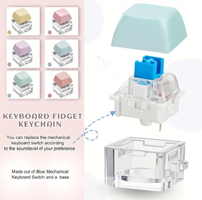 Sensory Keyboard Fidget Clicker Toy