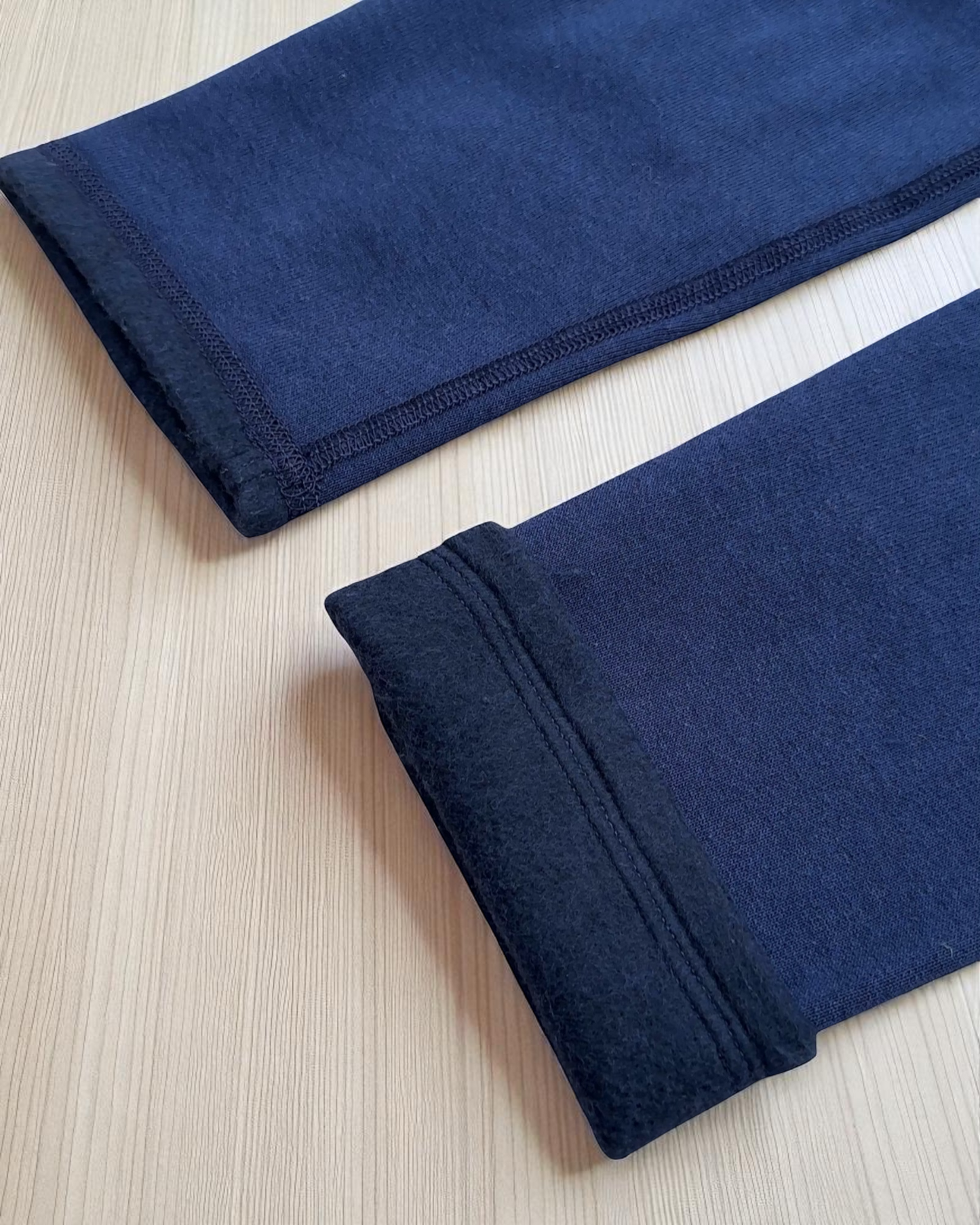 Navy | Fleece-Lined Joggers with Fidget Popper Keyring & Adjustable Waistband